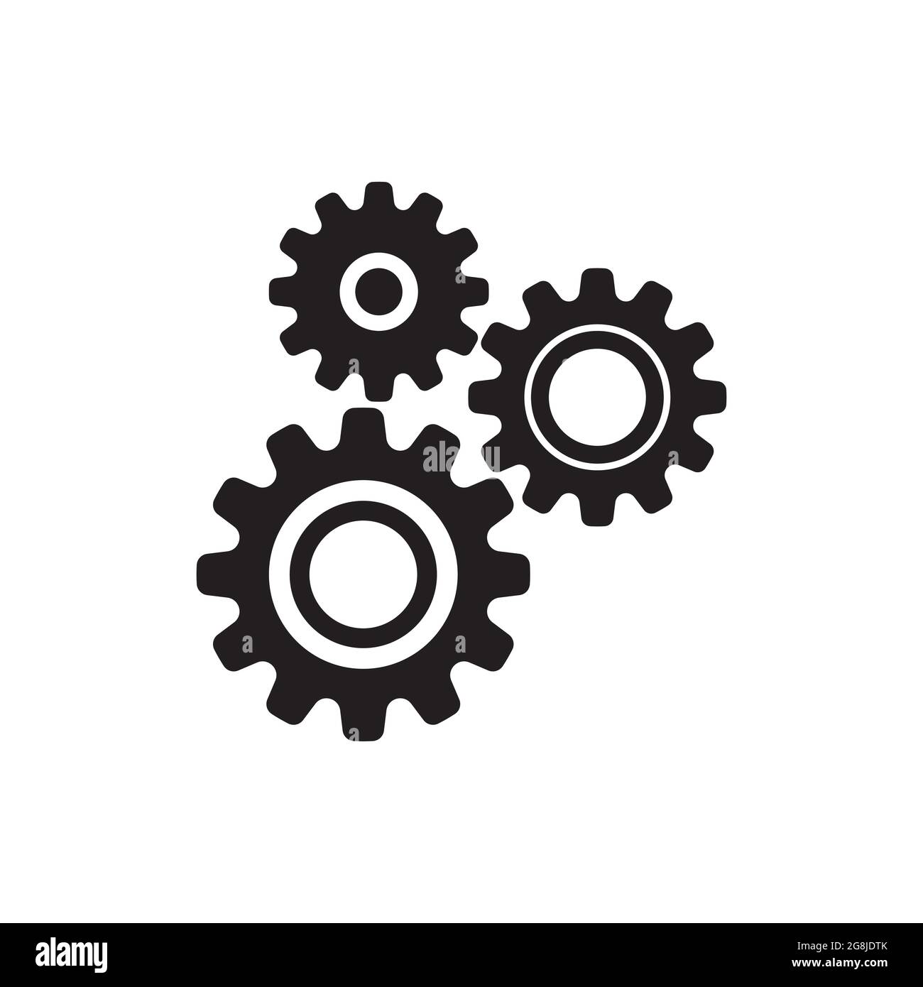 Gear vector icon illustration design template Stock Vector Image & Art ...