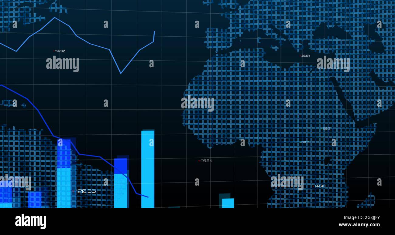 Bar graph map hi-res stock photography and images - Alamy