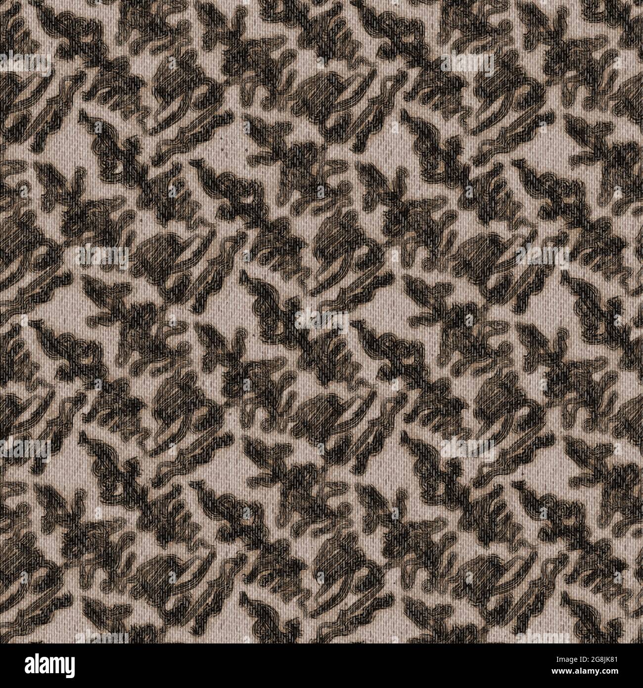 Tan Patch Pattern Seamless tan neutral colored denim pattern design for print Stock Photo ...