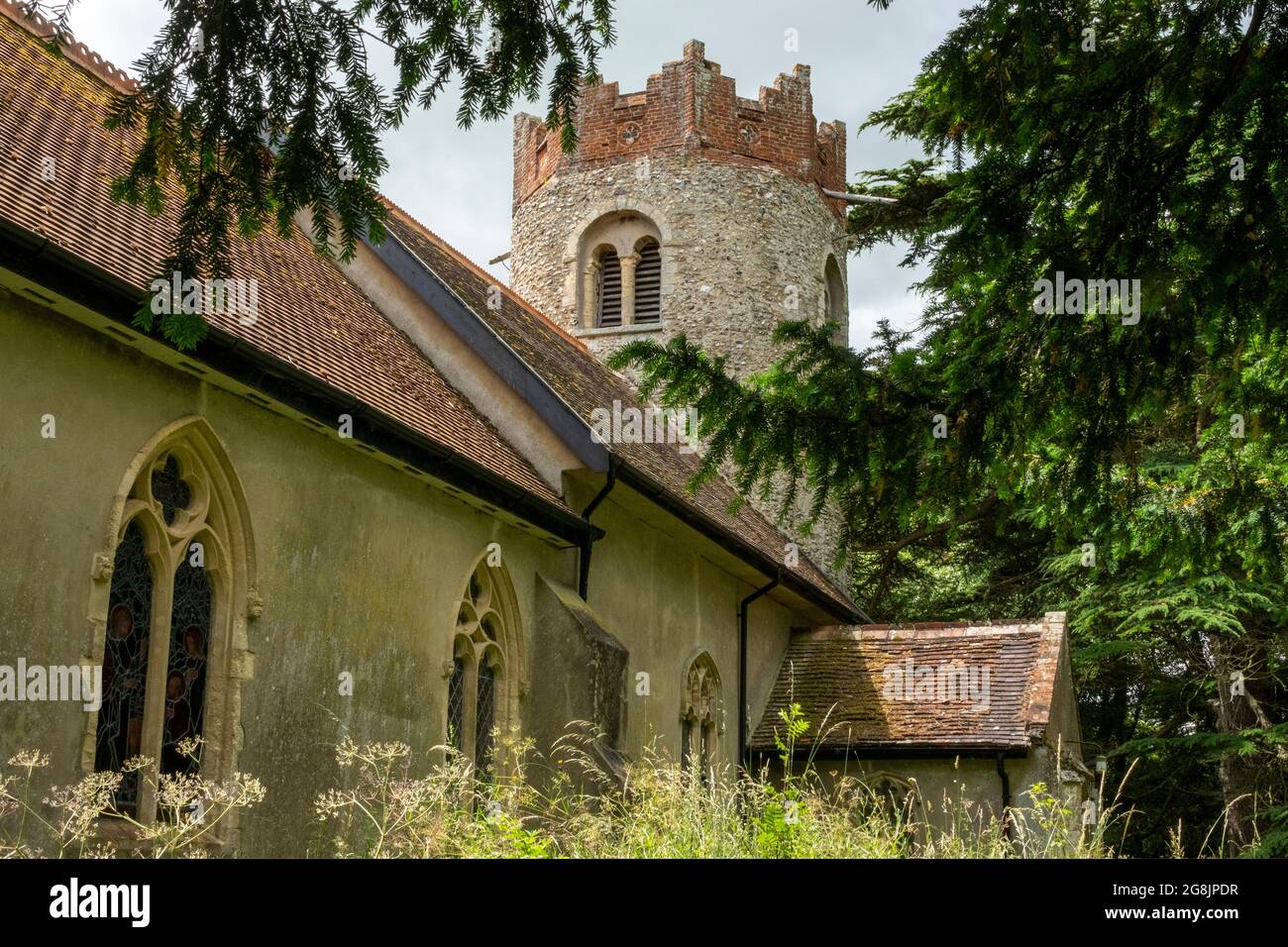 St Peter's Church, Thorington, Suffolk Stock Photo