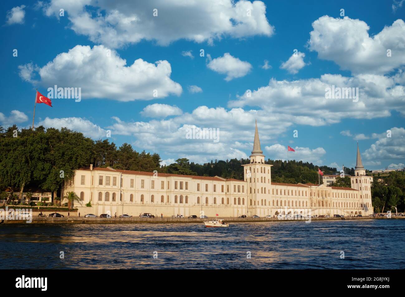 Kuleli Military Highschool, Istanbul, Turkey Stock Photo