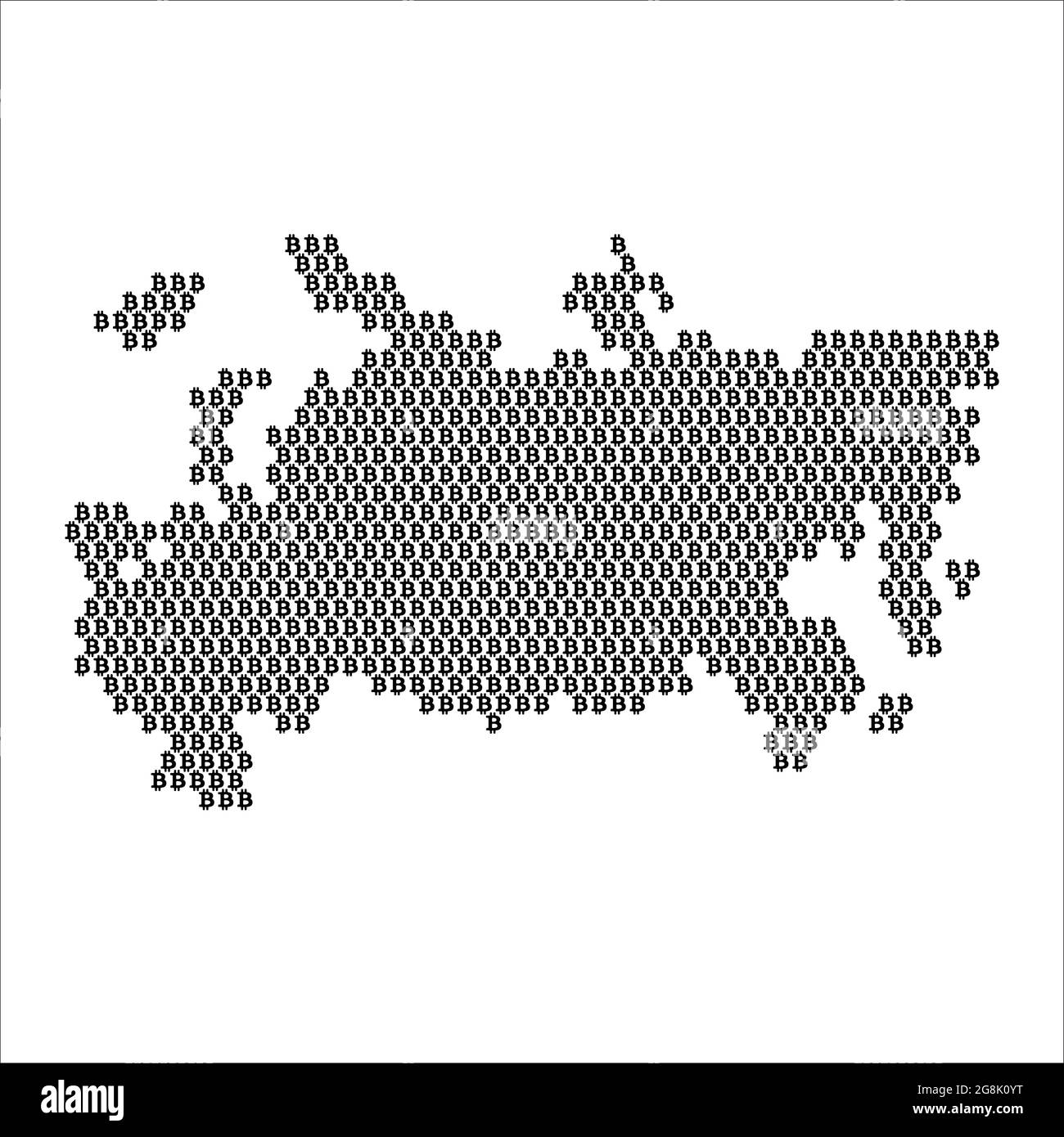 Russia country map hi-res stock photography and images - Alamy