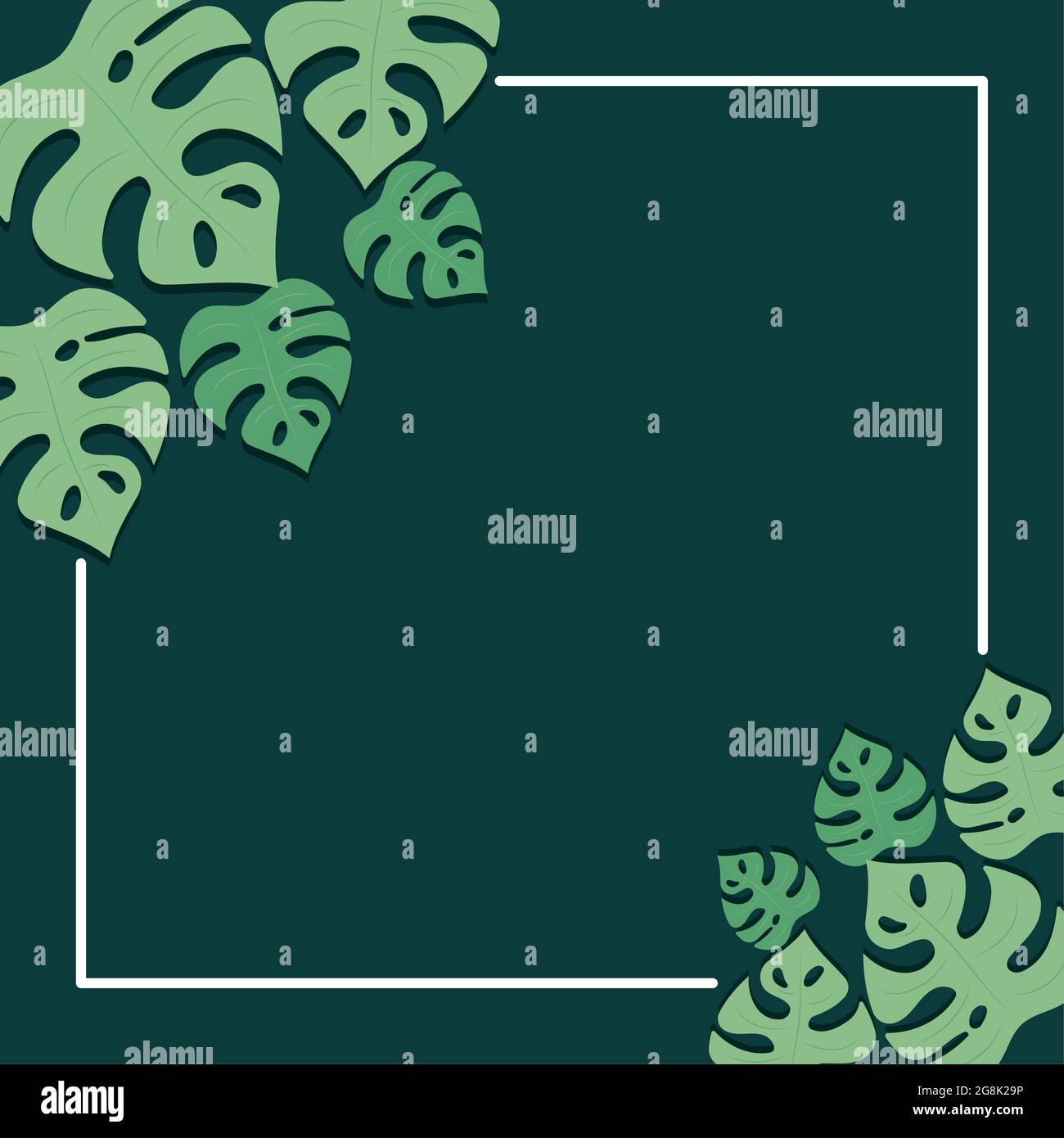 planting frame design Stock Vector Image & Art - Alamy