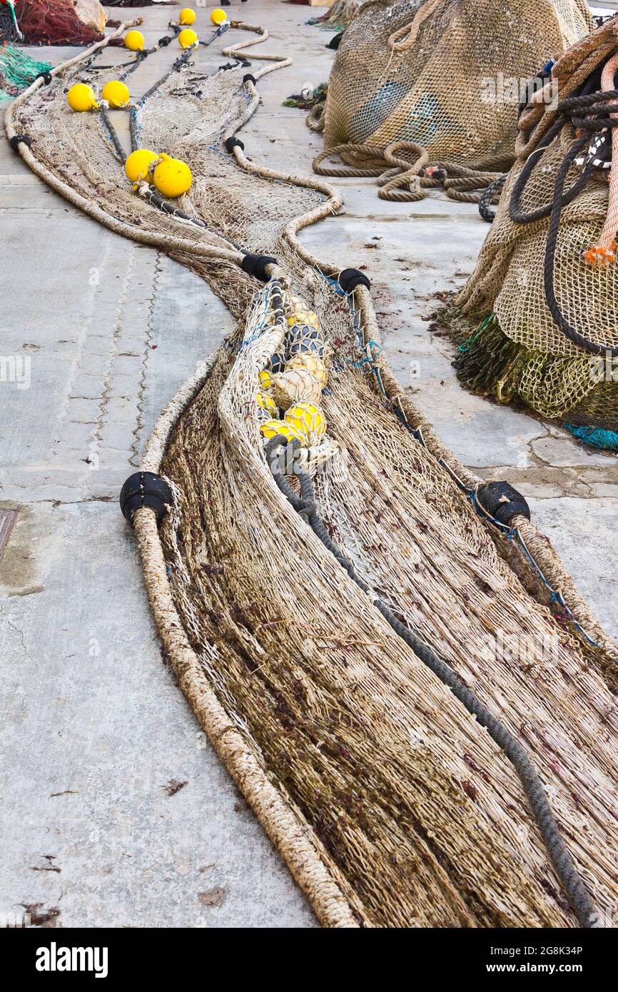 Net fishing craft hi-res stock photography and images - Alamy