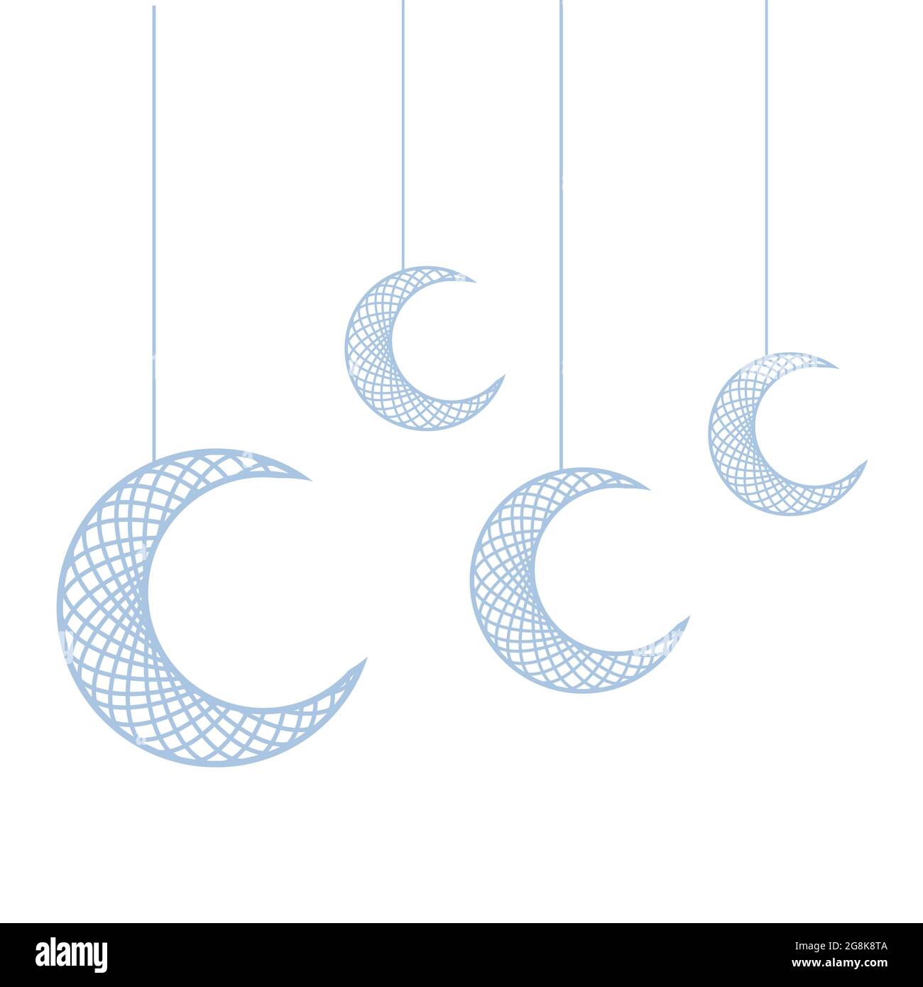 Hanging moon vector illustrator design Stock Vector Image & Art Alamy