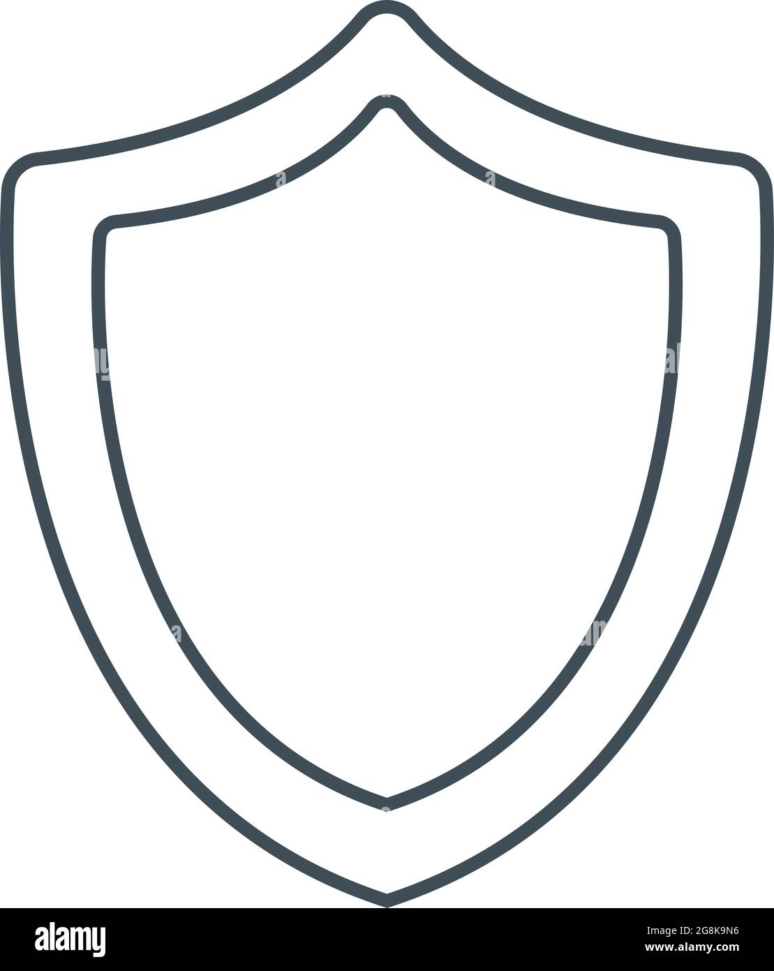 shield silhouette icon Stock Vector Image & Art Alamy