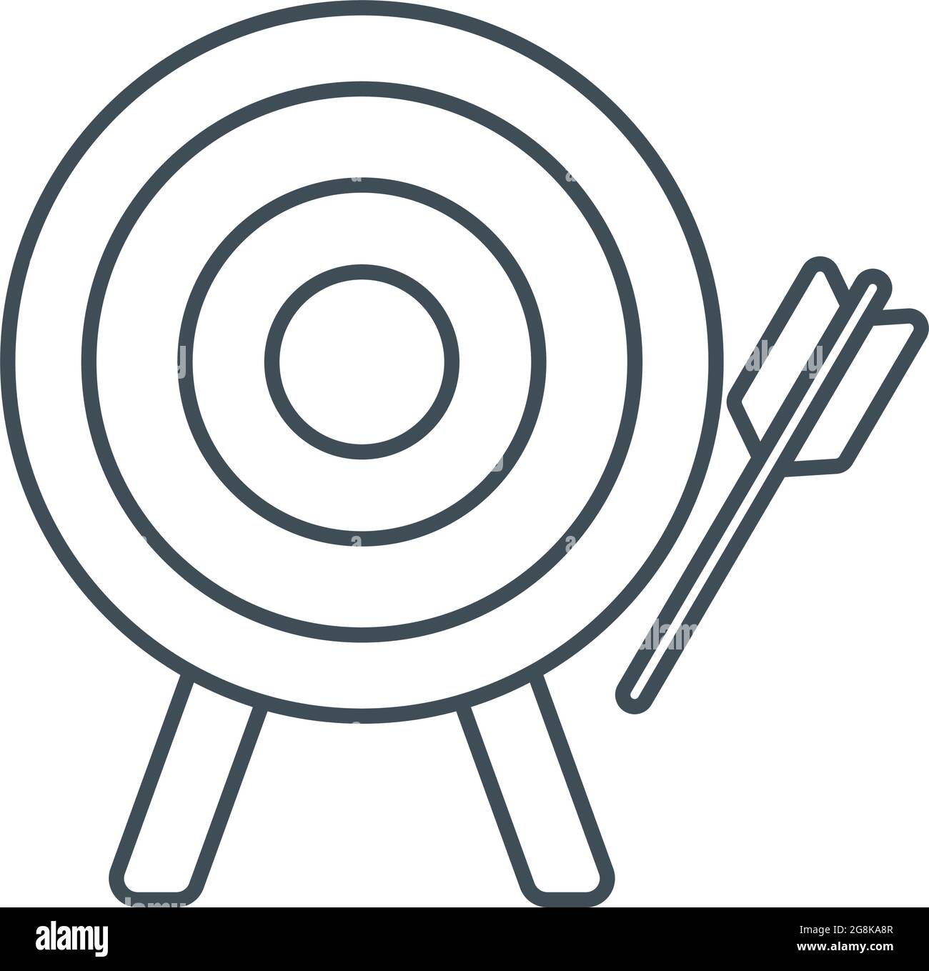 target silhouette icon Stock Vector Image &amp; Art - Alamy