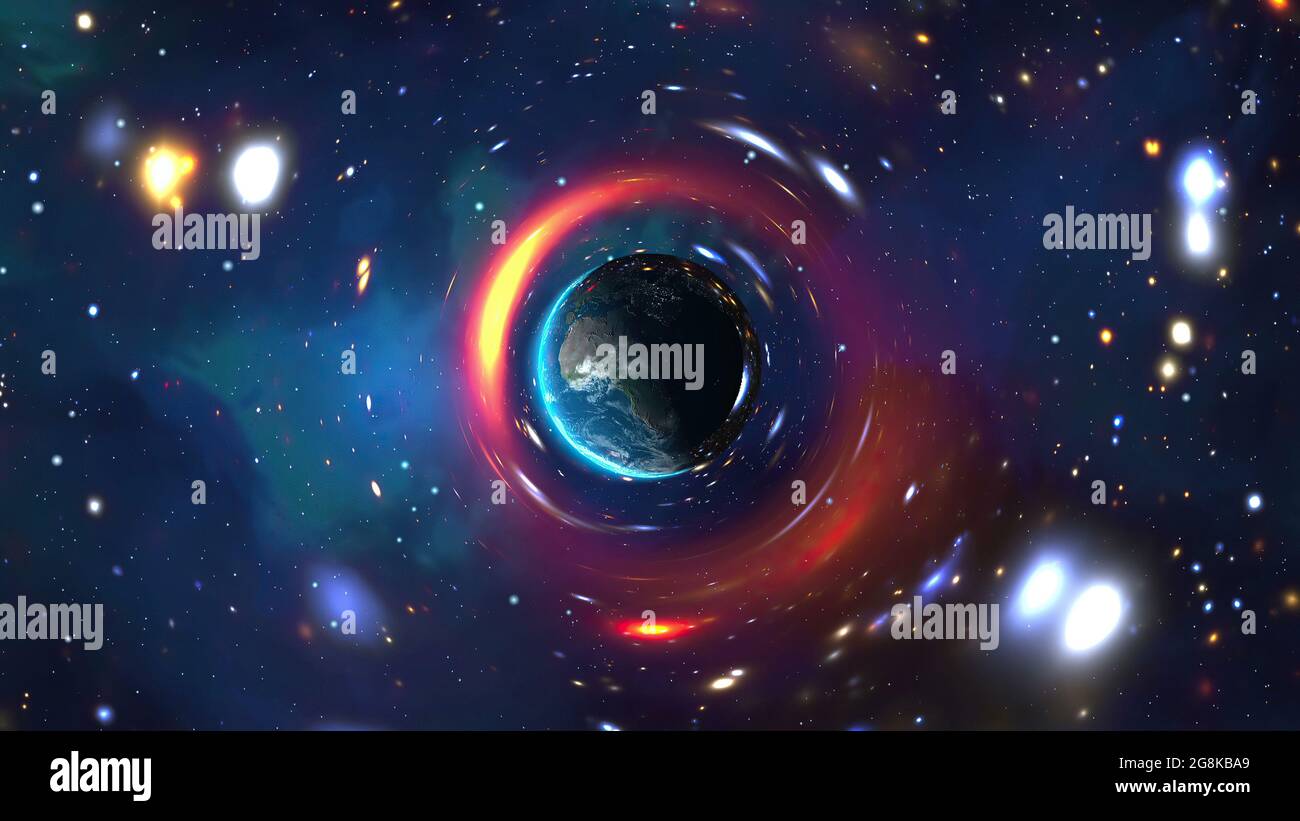 Planet Earth Seen From Space Stock Photo - Alamy