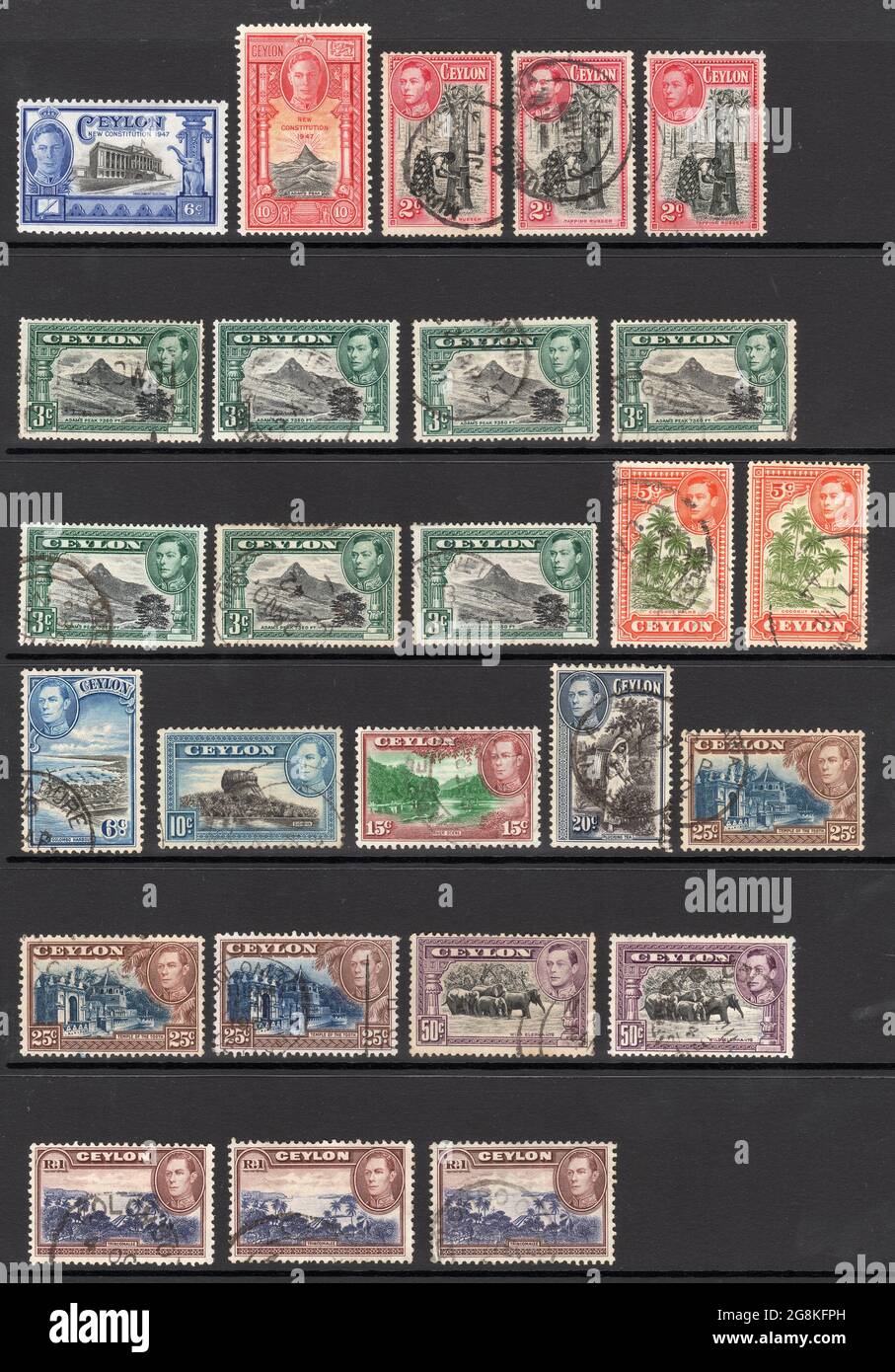 Sri lanka postage stamp hires stock photography and images Alamy