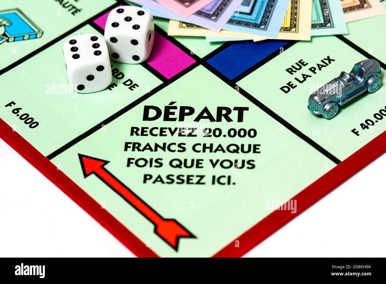 MODELE RARE ANCIEN MONOPOLY Par MIRO Company / Parker 4 Pions Jeton