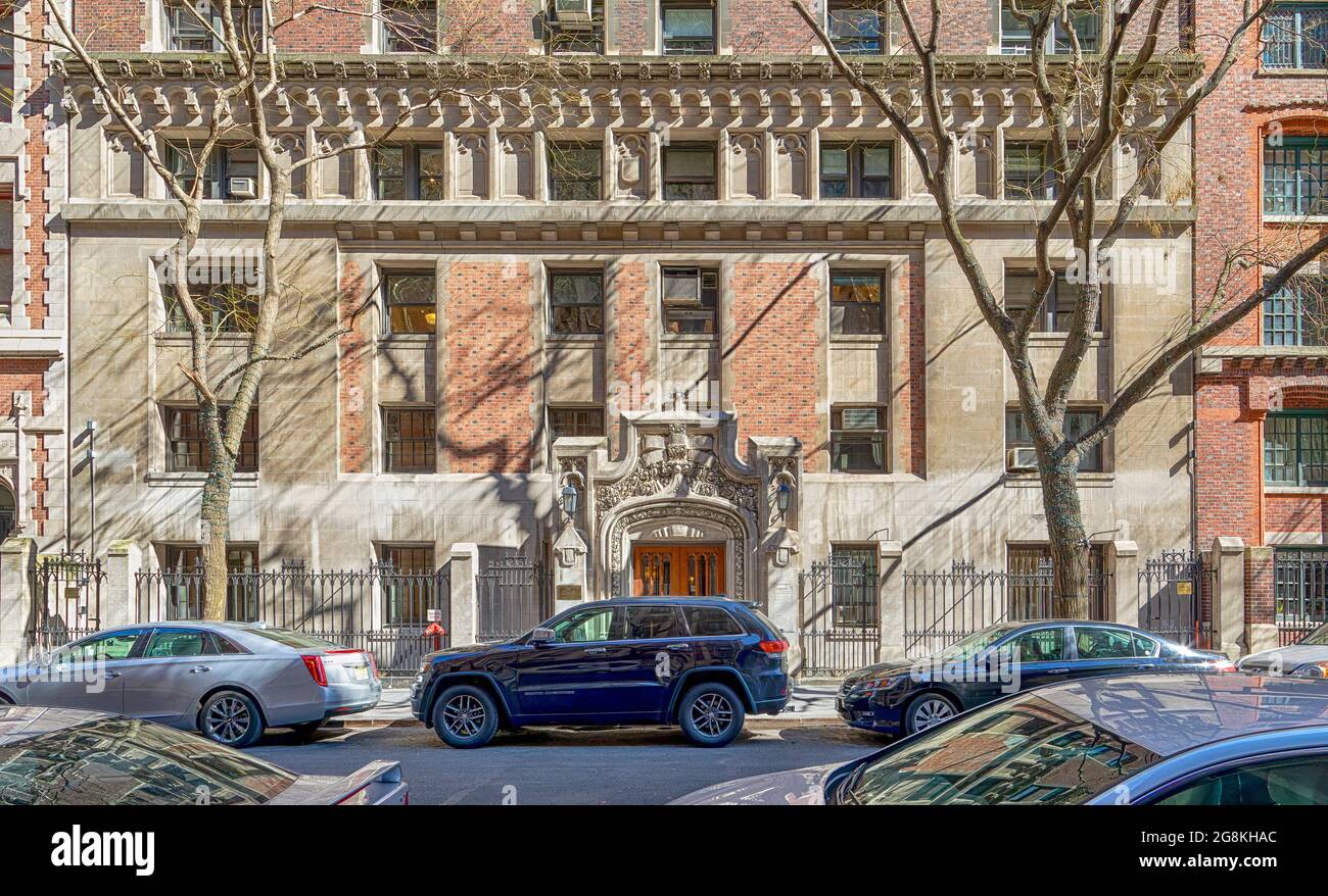 33 West 67th Street is a landmark building in the Lincoln Square section of Manhattan Stock