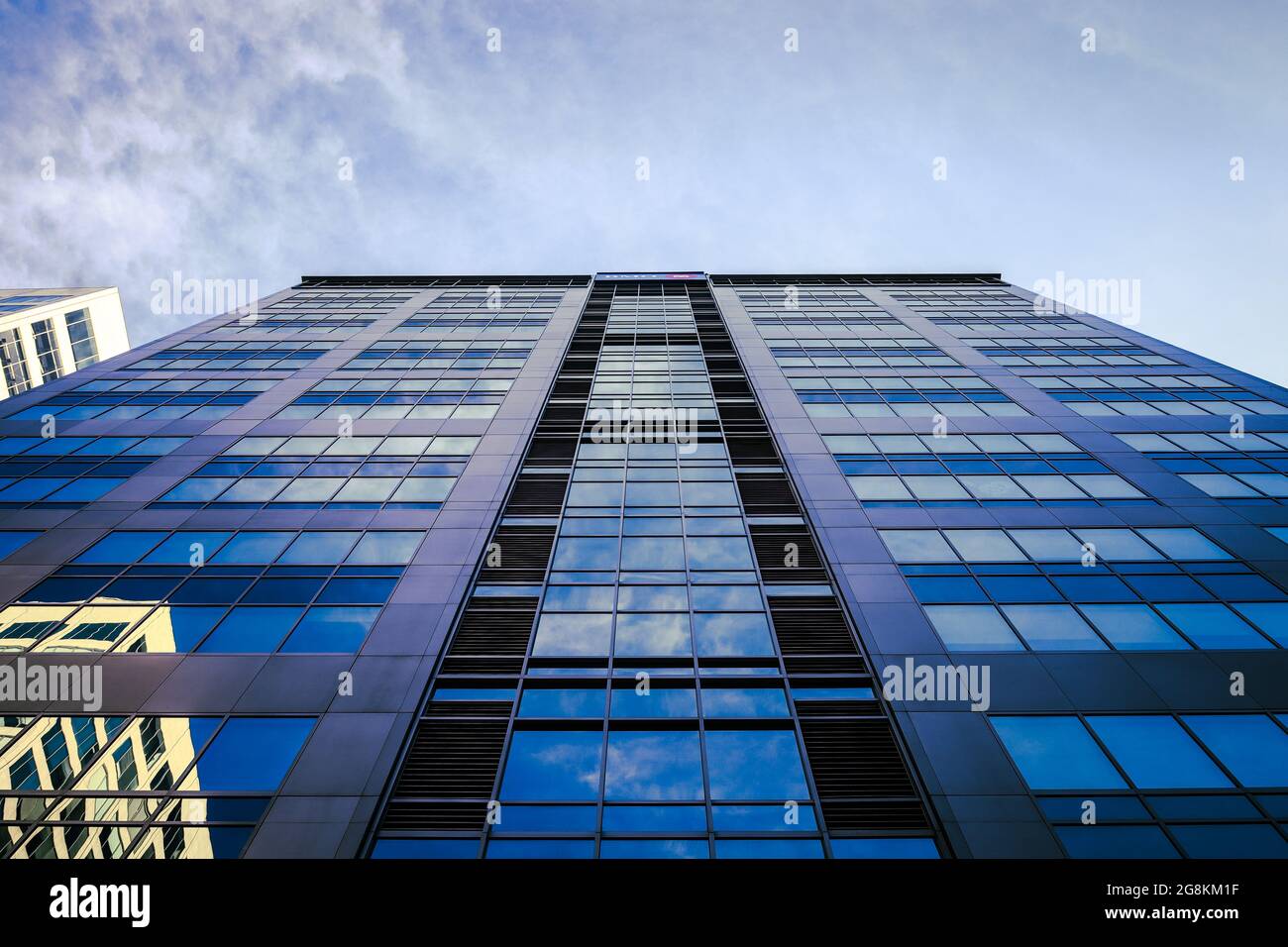 Buildings in Ottawa, Ontario from new angles and framing Stock Photo