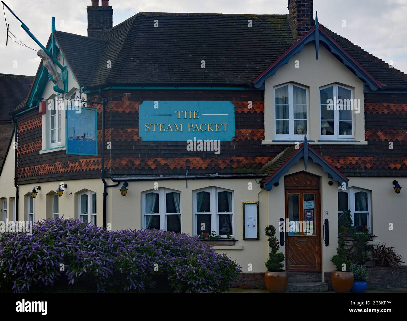 The Steam Packet pub in Littlehampton, UK. Stock Photo