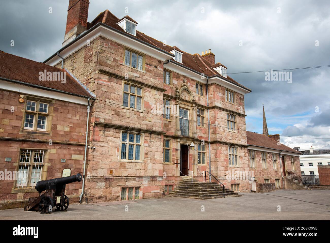 Great Castle House in Monmouth, Wales, UK Stock Photo Alamy