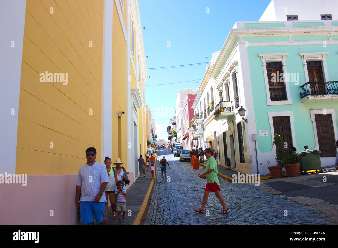 Street in old San Juan, Puerto Rico Stock Photo - Alamy