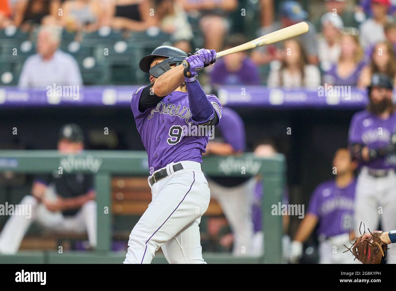 July 1202021: Seattle center fielder Jared Kelenic (10) during