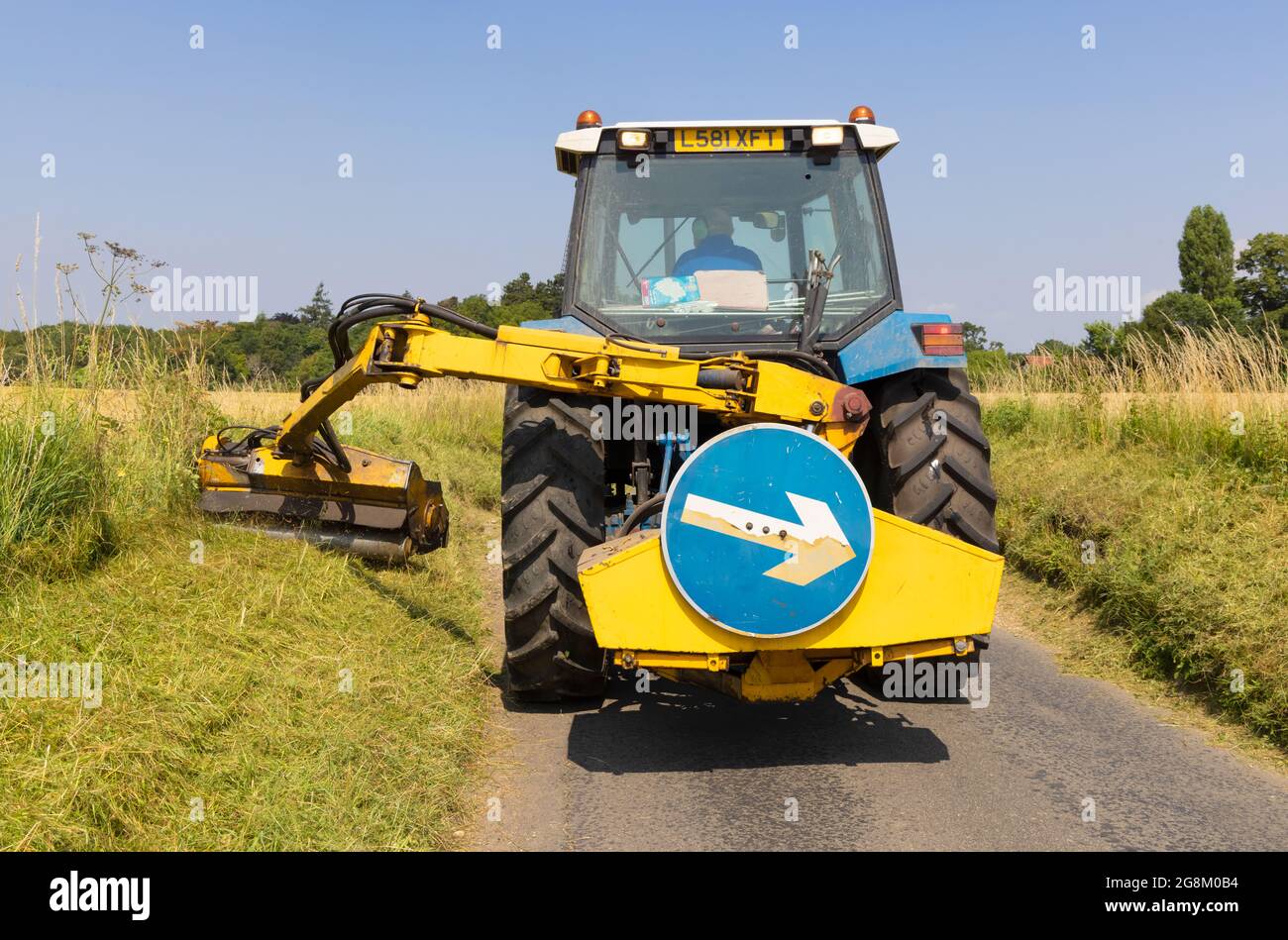 Cutting Trees Roadside High Resolution Stock Photography and Images Alamy