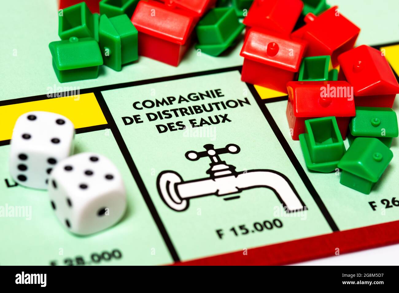 French version monopoly hi-res stock photography and images - Alamy