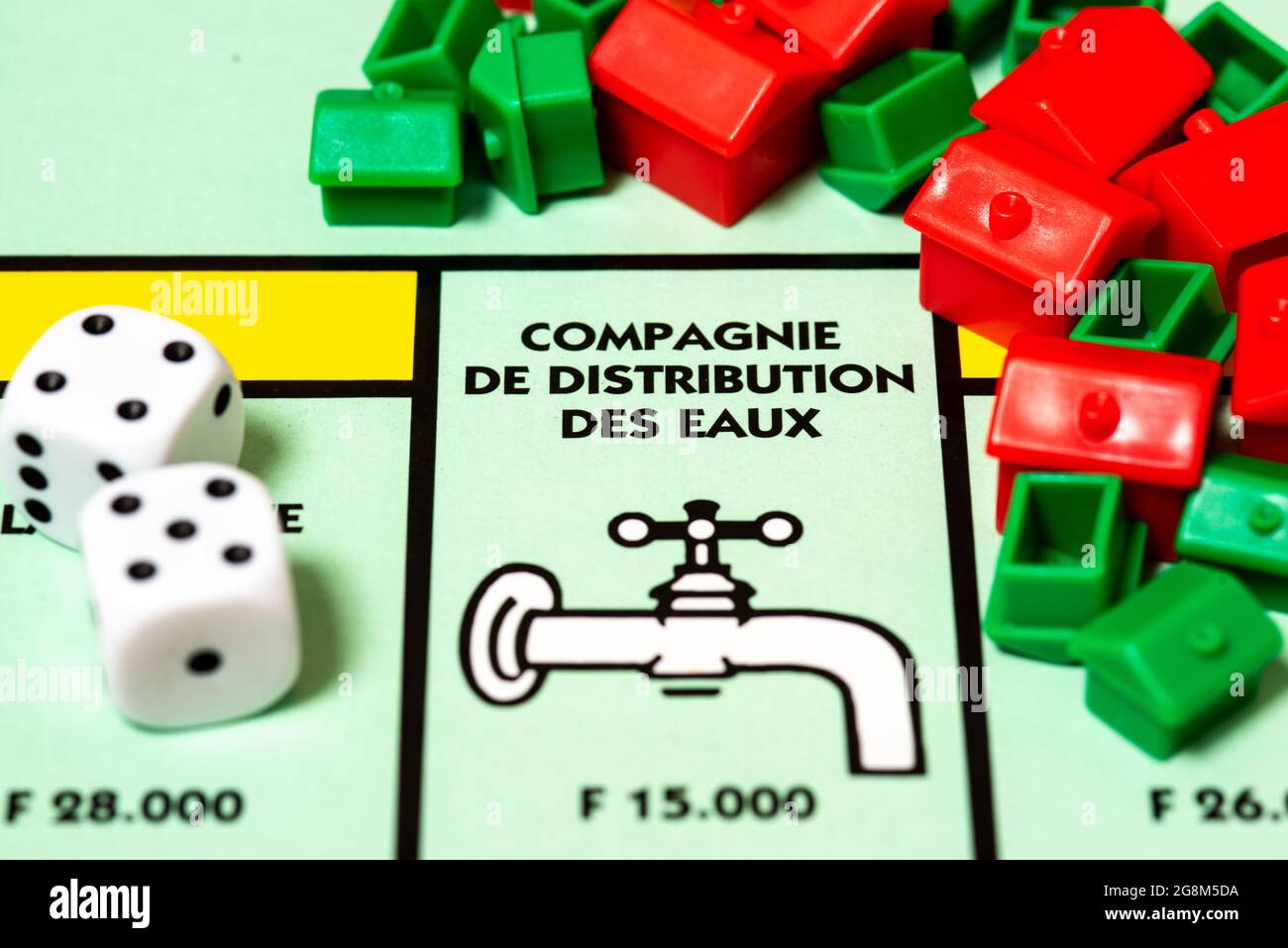 French version monopoly hi-res stock photography and images - Alamy