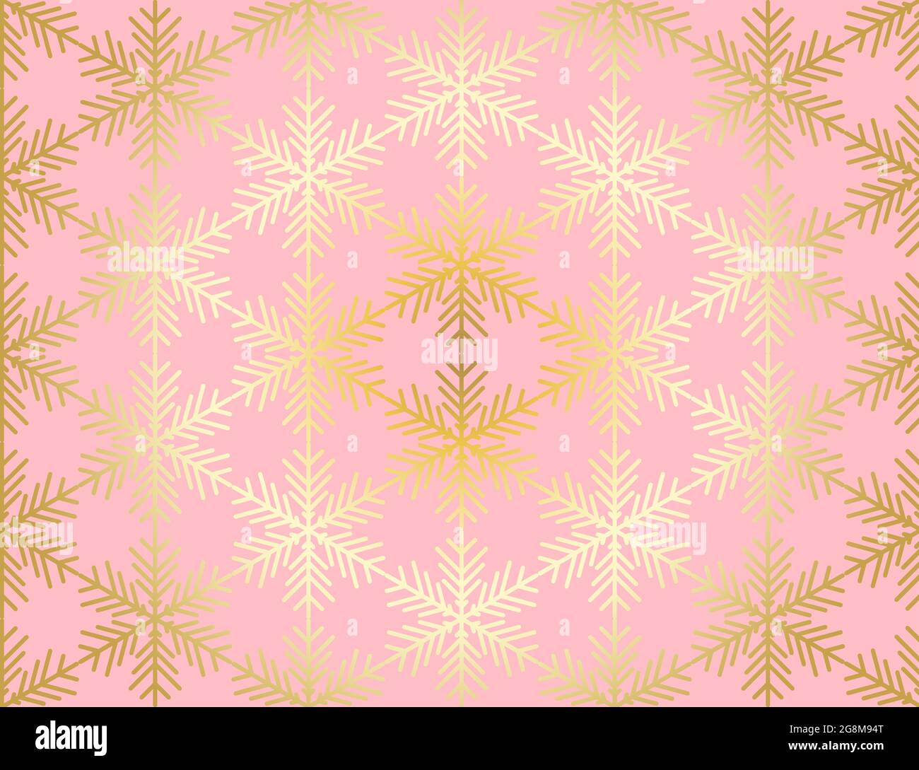 Christmas card. Snowflakes background. Winter seamless pattern. Stock Vector