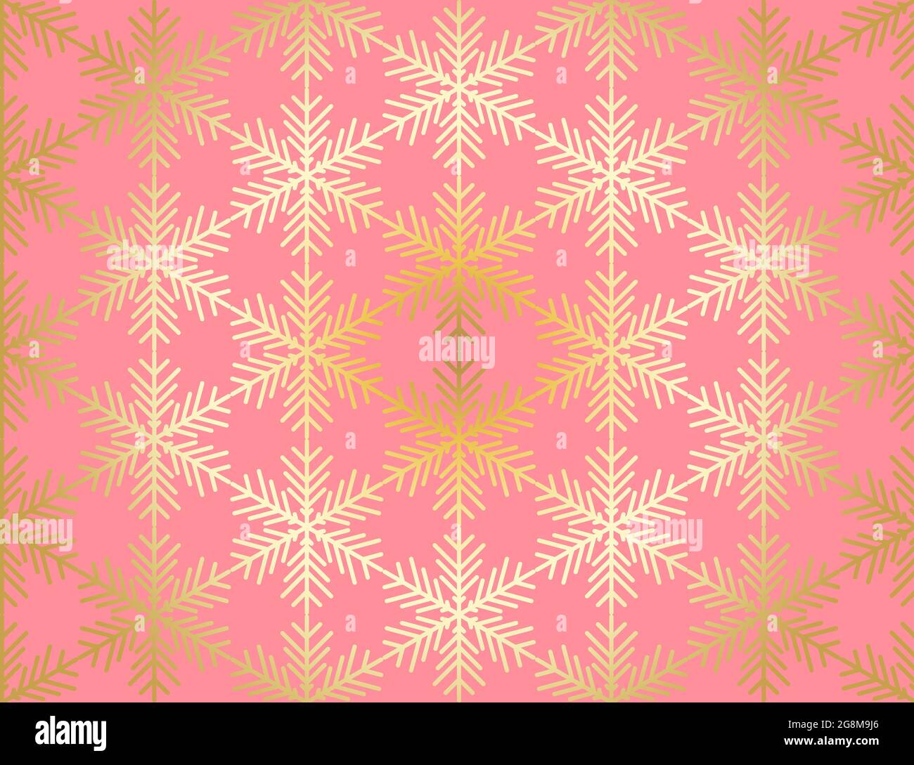 Christmas card. Snowflakes background. Winter seamless pattern. Stock Vector