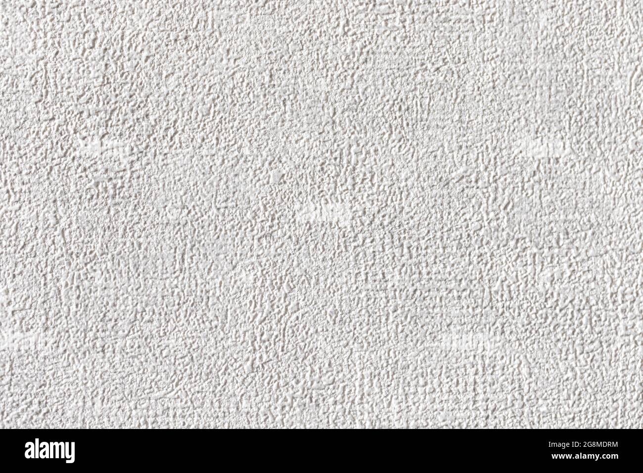 Grunge white texture background, rough white surface close-up photo Stock Photo