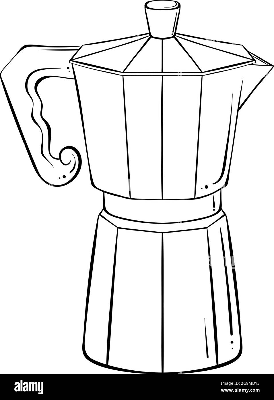 Italian coffee maker Stock Vector Image & Art Alamy