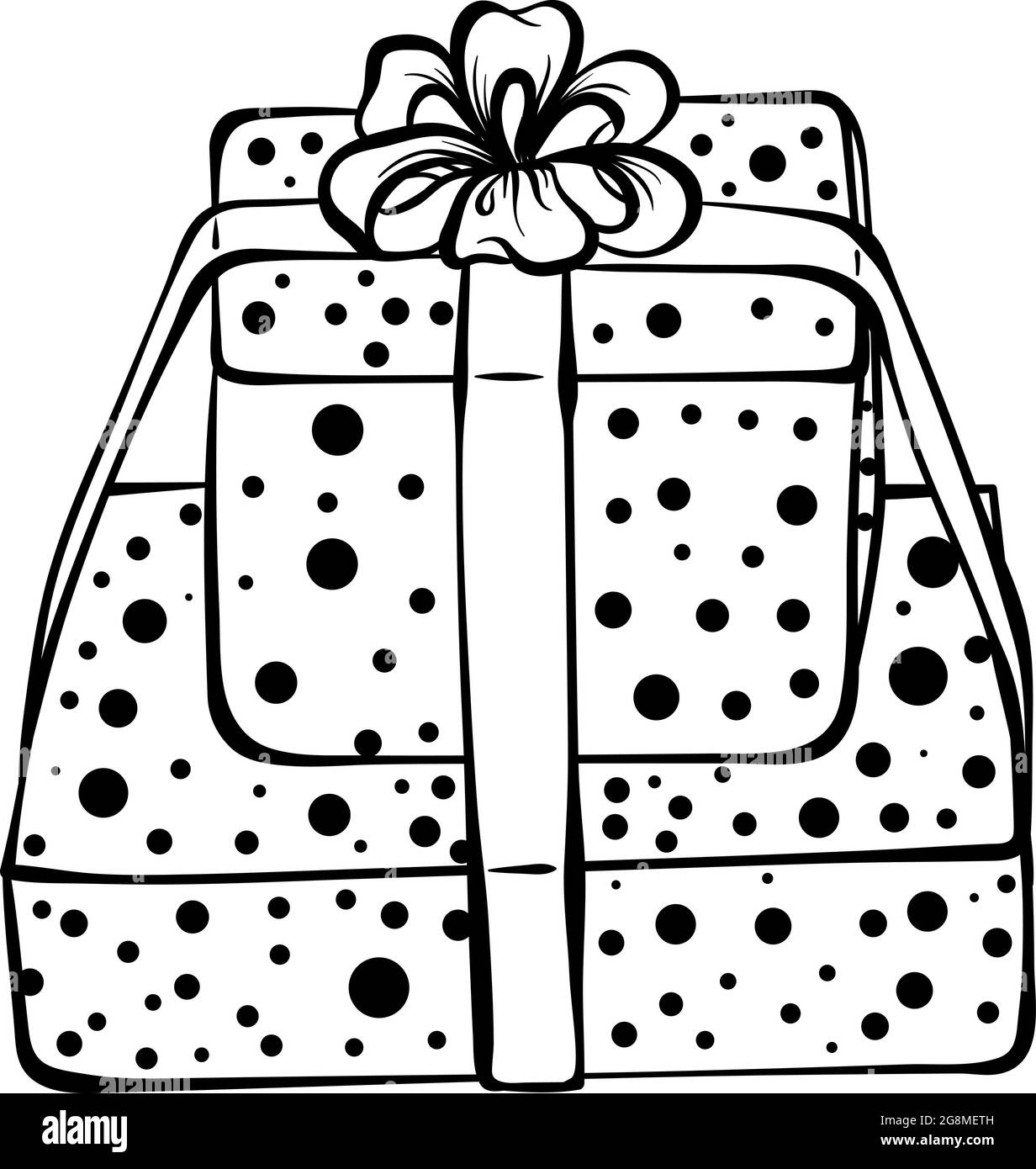 Two gift boxes Stock Vector