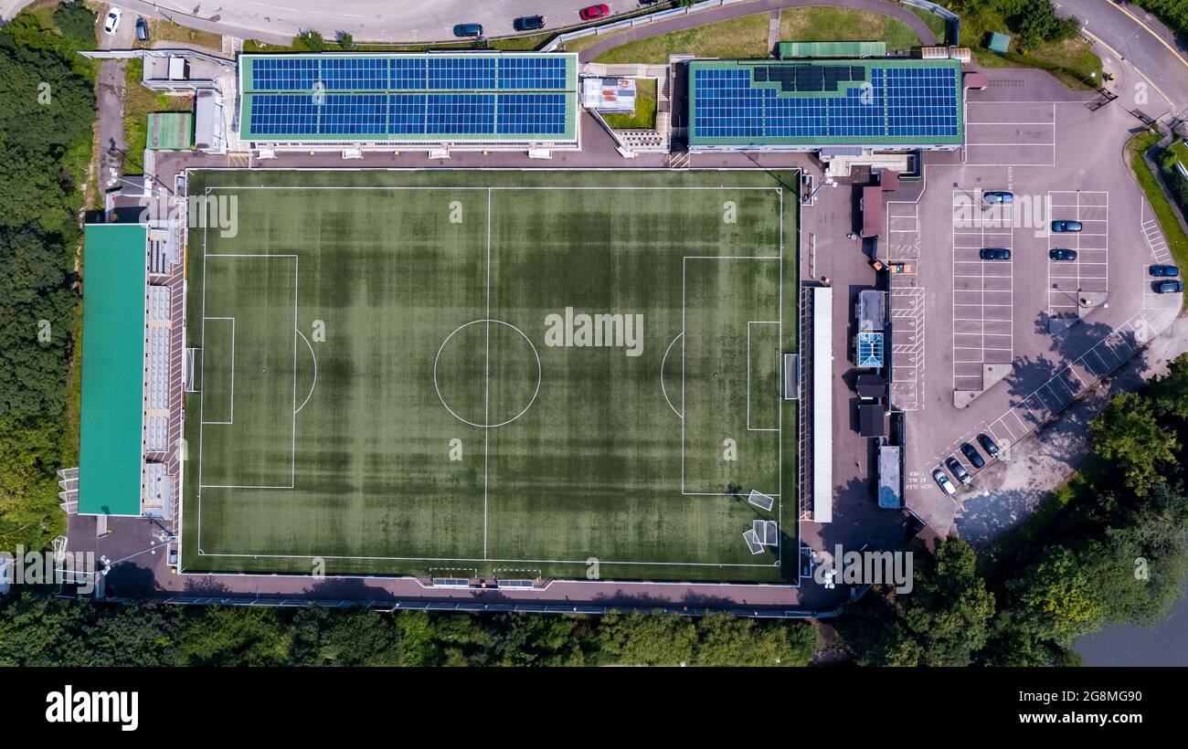 Maidstone United Football Ground Stock Photo Alamy