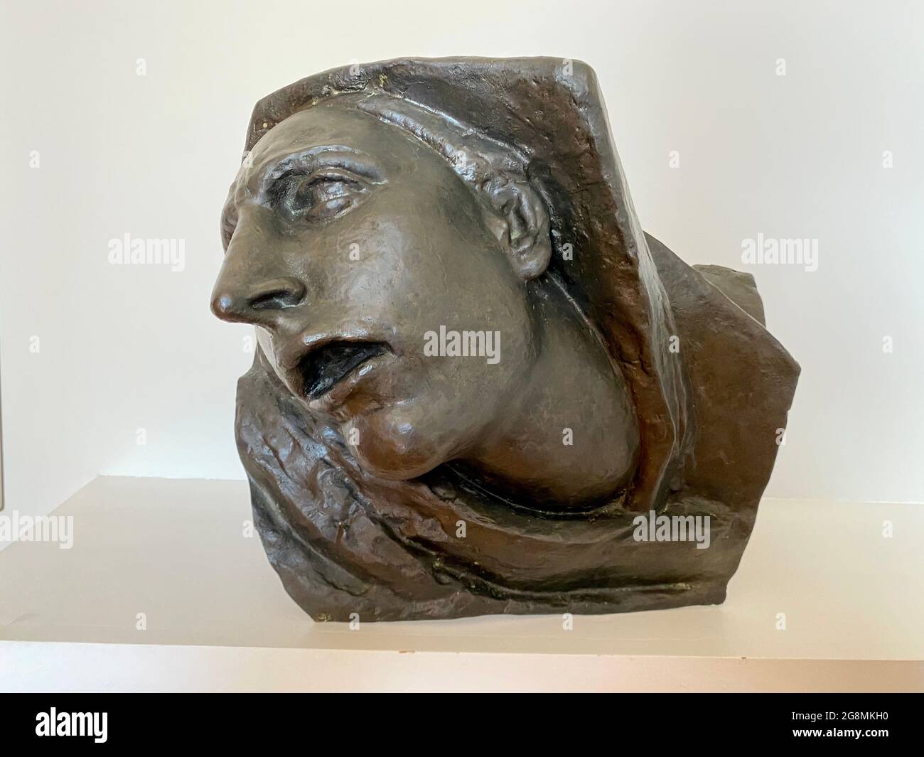 Head of Mary Magdalene, bronze sculpture by Ivan Mestrović in Mestrovic