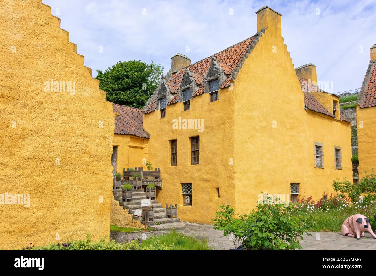 17th century Culross Palace, Culross, Fife, Scotland, United Kingdom Stock Photo