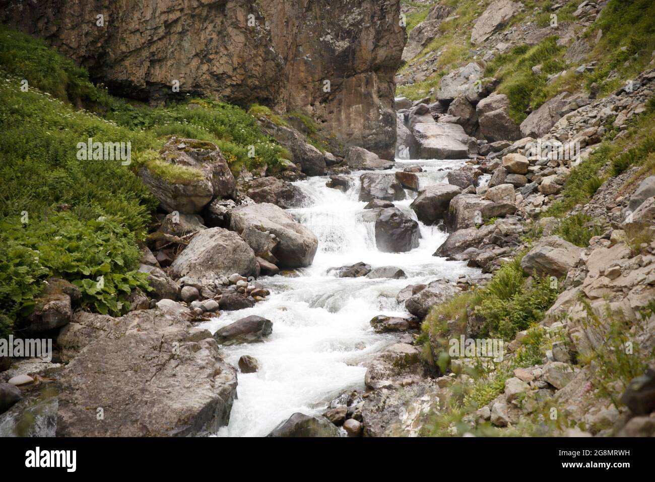 Karadeniz Rize Cat Village Stream Turkey Plateau View Stock Photo Alamy