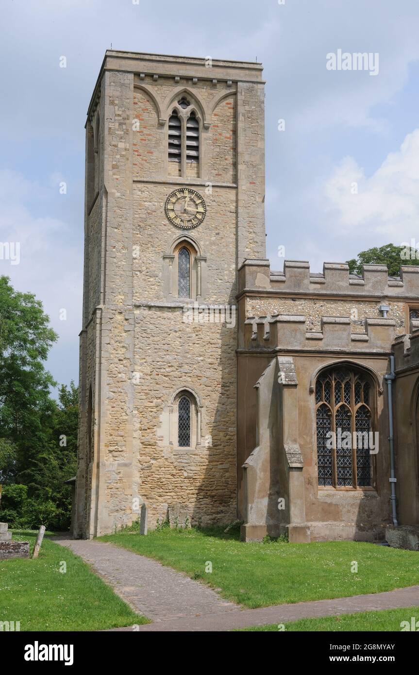 Meldreth Holy Trinity Church, Meldreth, Cambridgeshire Stock Photo - Alamy