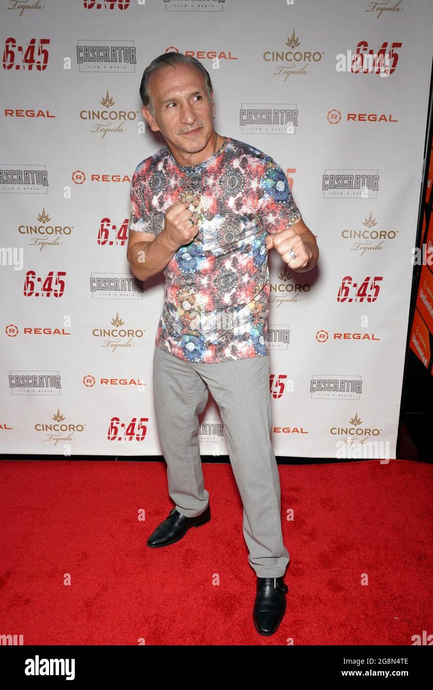 Ray mancini family premiere redbelt hi-res stock photography and