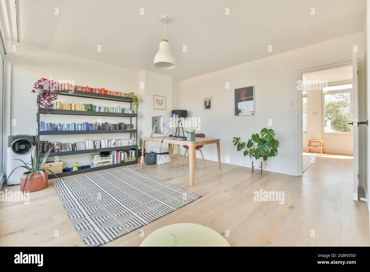 Bright interior design of a luxury house Stock Photo - Alamy