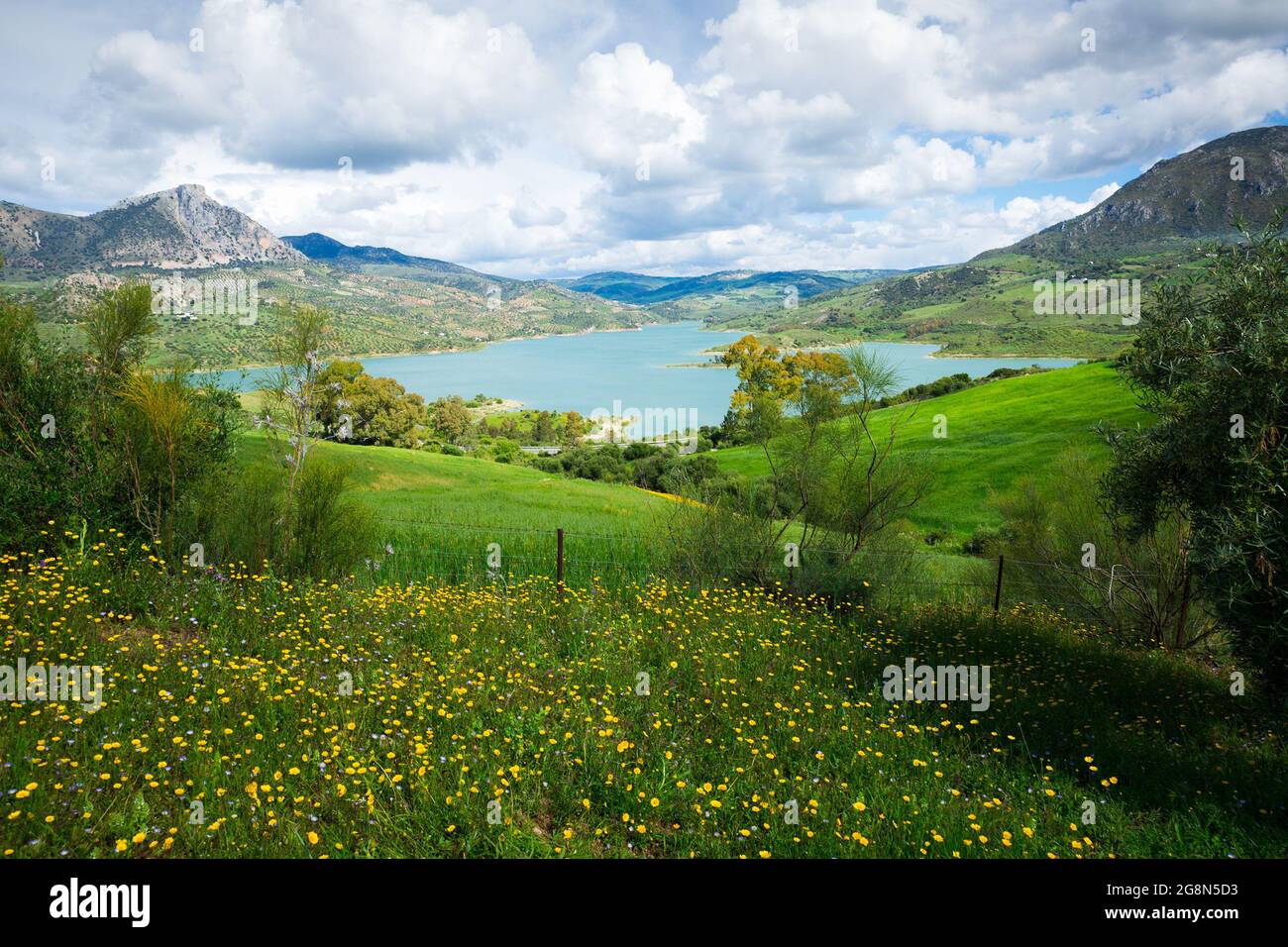Zahara el gastor reservoir hi-res stock photography and images - Alamy