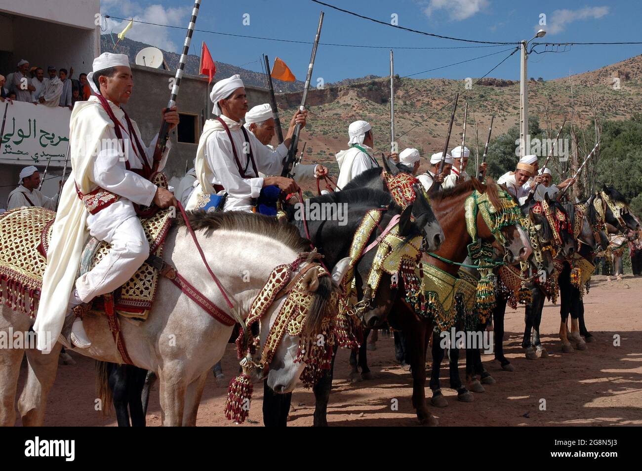 Art Of Fantasia Culture And Tradition In Morocco Stock Photo - Alamy