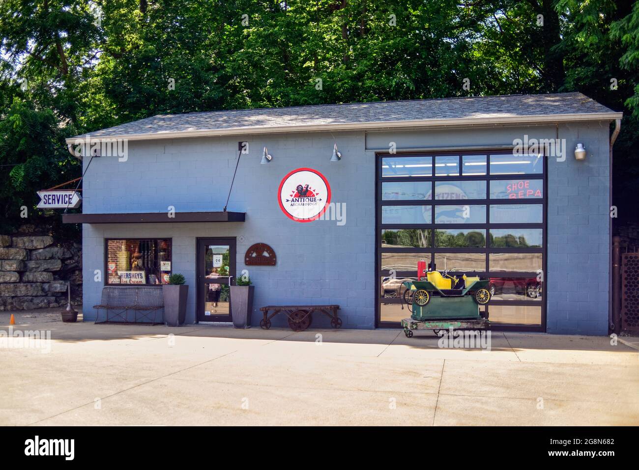 The American Pickers Shop in LeClaire, Iowa a History Channel hit