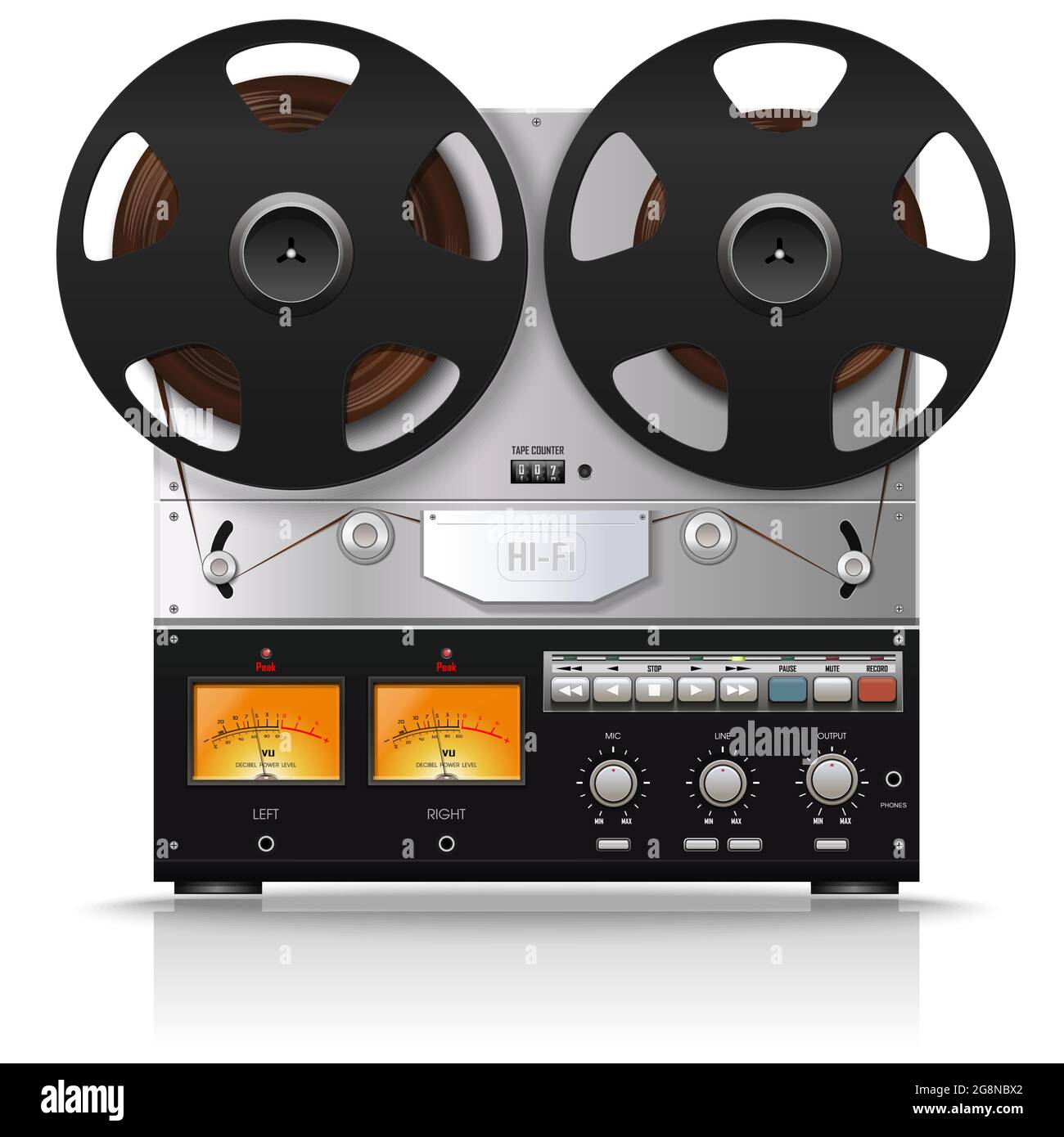 70s record player Stock Vector Images Alamy