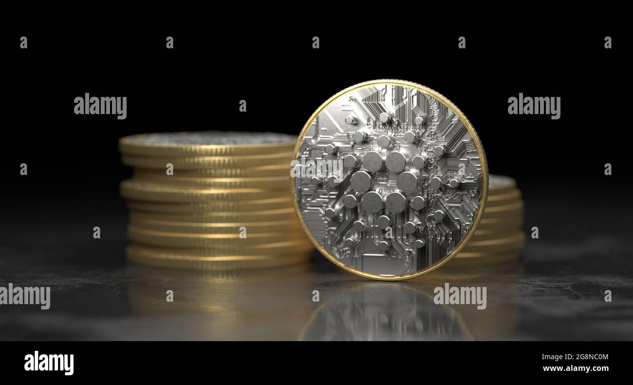 Cardano ADA Crypto Currency Digital Money Blockchain Technology Stock Photo  - Alamy