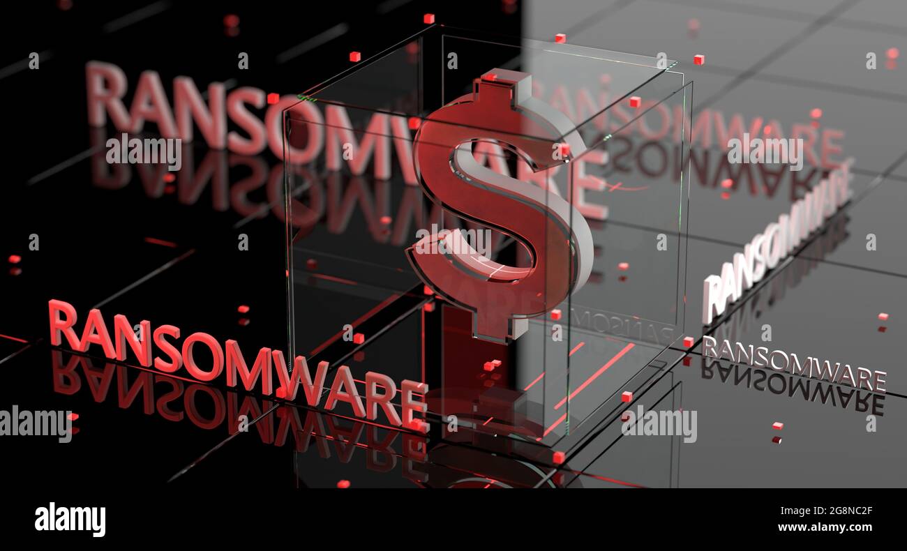 Cyber Security Email Phishing Ransomware Internet Technology Stock ...