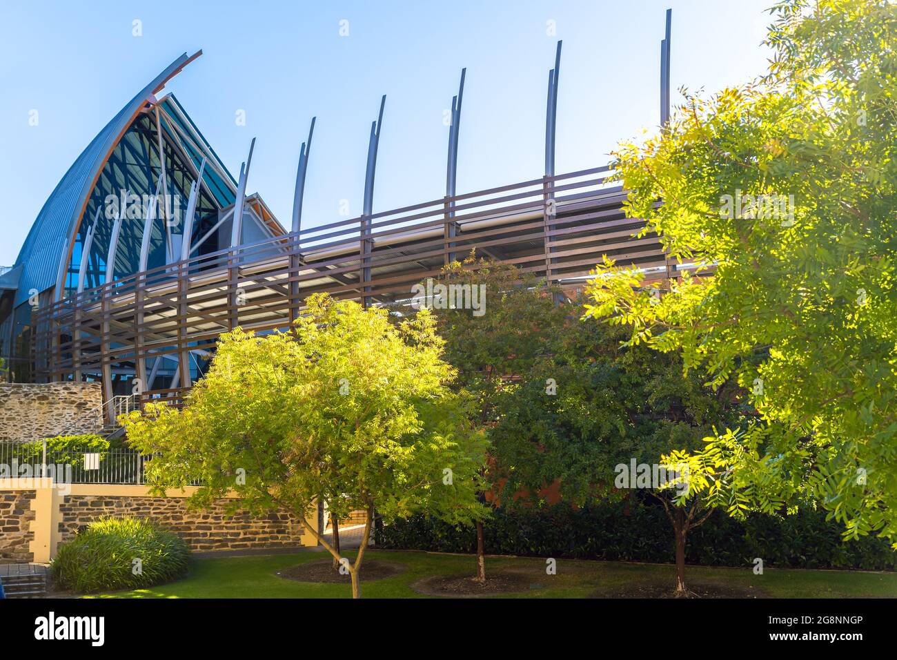 National Wine Centre of Australia building in Adelaide City viewed from