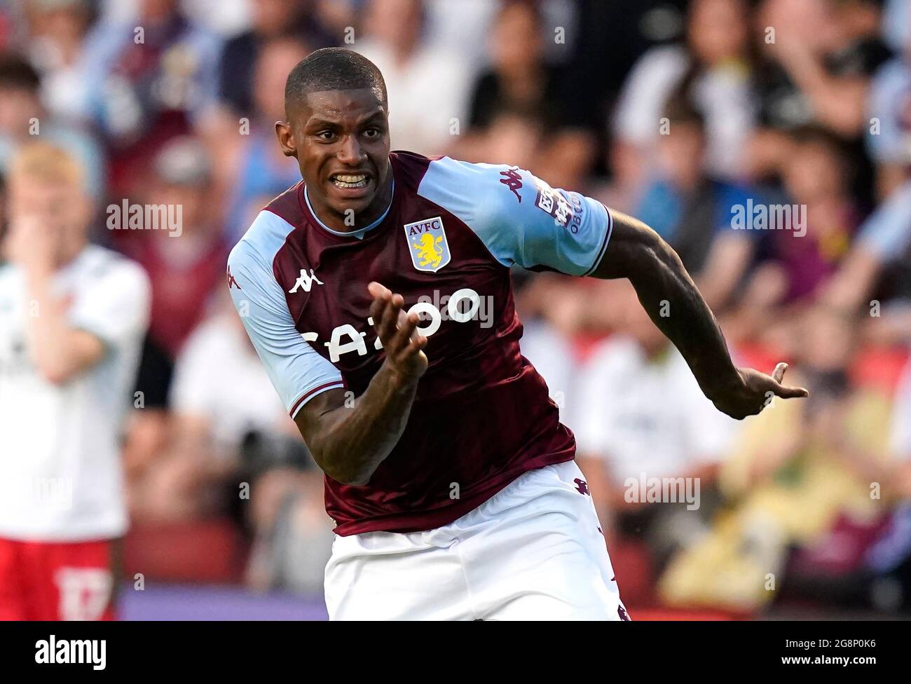 Walsall, England, 21st July 2021. Wesley of Aston Villa during the Pre Season Friendly match at the Banks's Stadium, Walsall. Picture credit should read: Andrew Yates / Sportimage Stock Photo