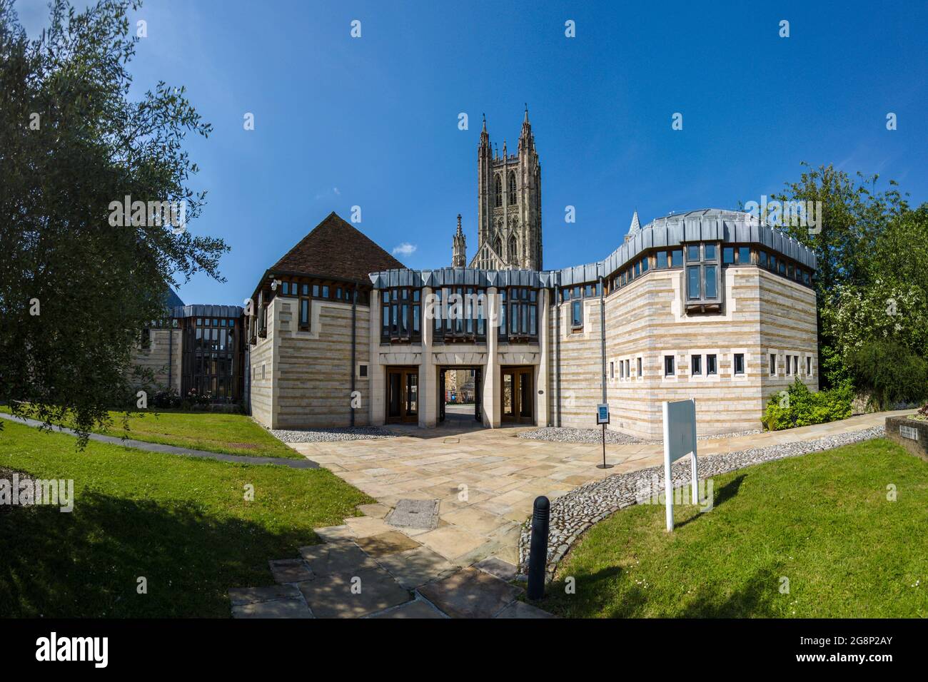 Canterbury Cathedral,Conference Centre,Precincts,Canterbury,Kent,England Stock Photo
