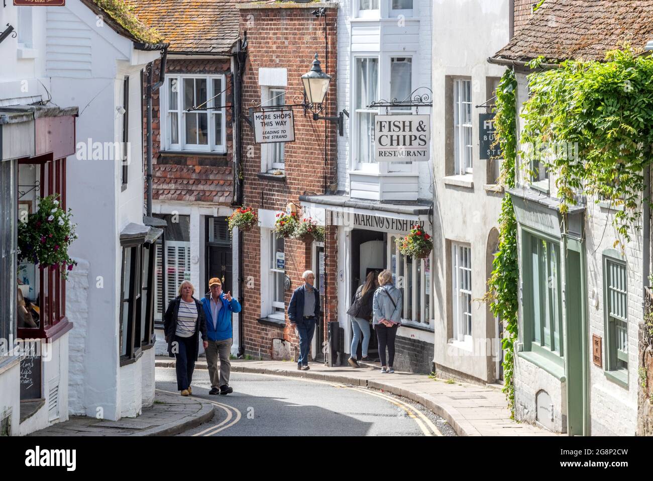 Rye, July 2021 The Mint in Rye in East Sussex Stock Photo Alamy