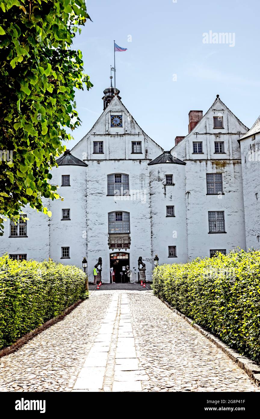Gluecksburg (Germany, Schleswig-Holstein):castle; Glücksburg Schloss Stock Photo