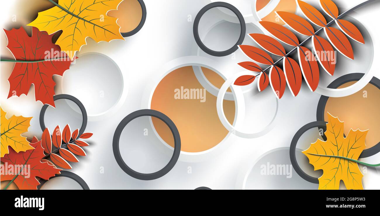 3d leaves hi-res stock photography and images - Alamy