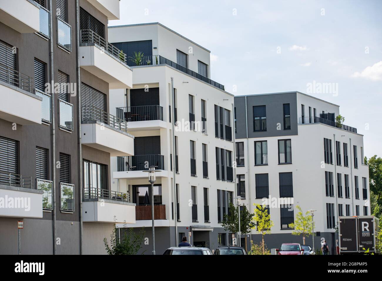 Neubau Wohnungen in Bamberg. In den letzten zehn Jahren sind die Mieten