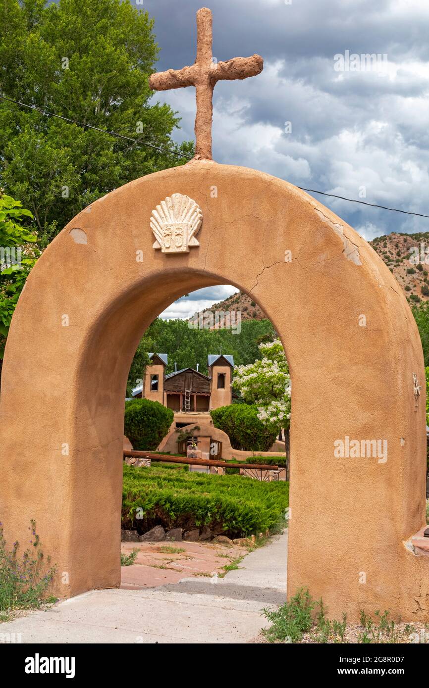 Chimayo, New Mexico The Christ of Esquipulas Chapel at El Santuario de Chimayo, a Roman