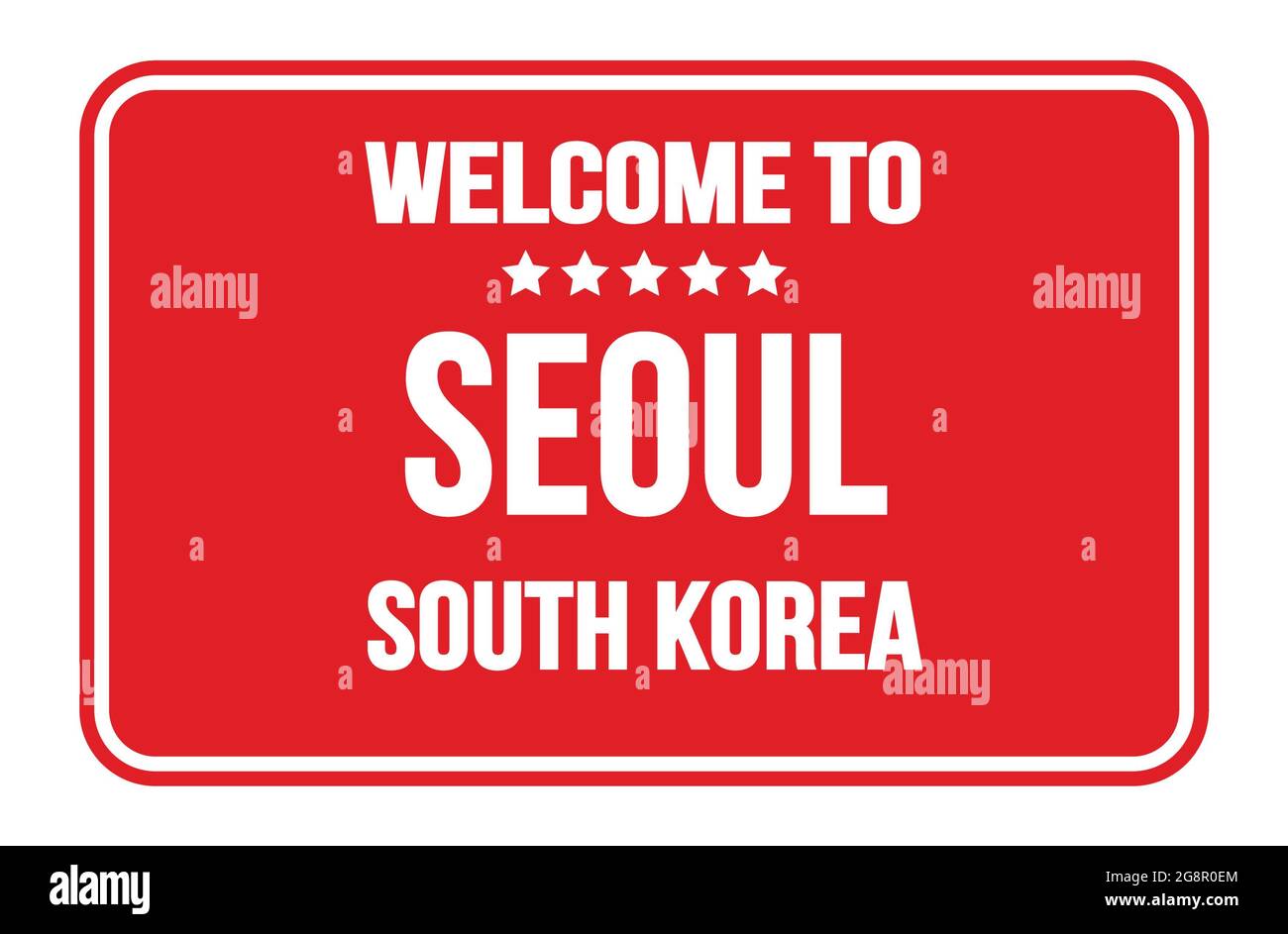 Seoul south korea sign hires stock photography and images Alamy